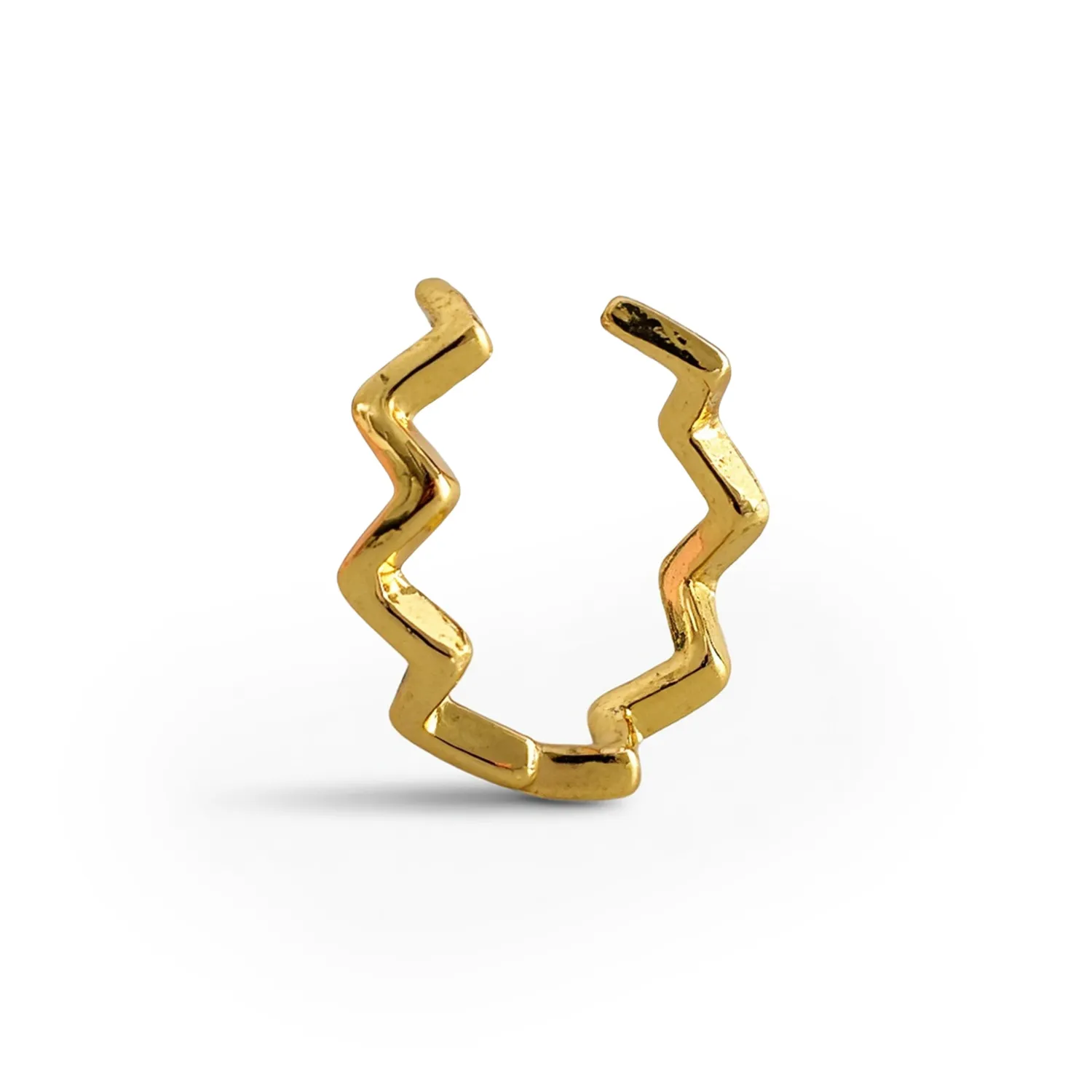 TIMI OF SWEDEN Eila ear cuff øreringe rustfrit stål sølv
