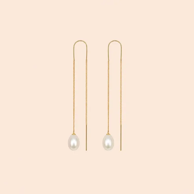Lulo Jewelry Stine øreringe 18K forgyldt