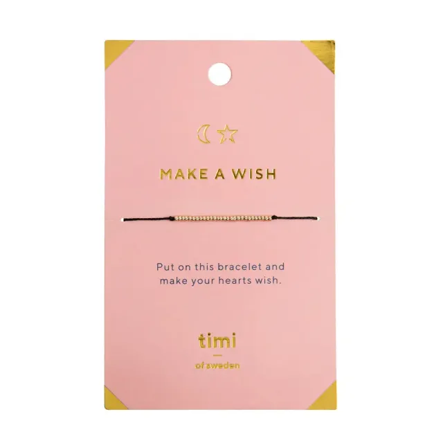 TIMI OF SWEDEN Make a Wish perlearmbånd klassisk