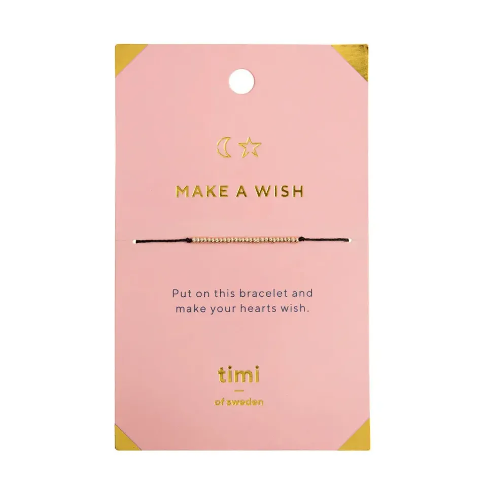 TIMI OF SWEDEN Make a Wish perlearmbånd klassisk