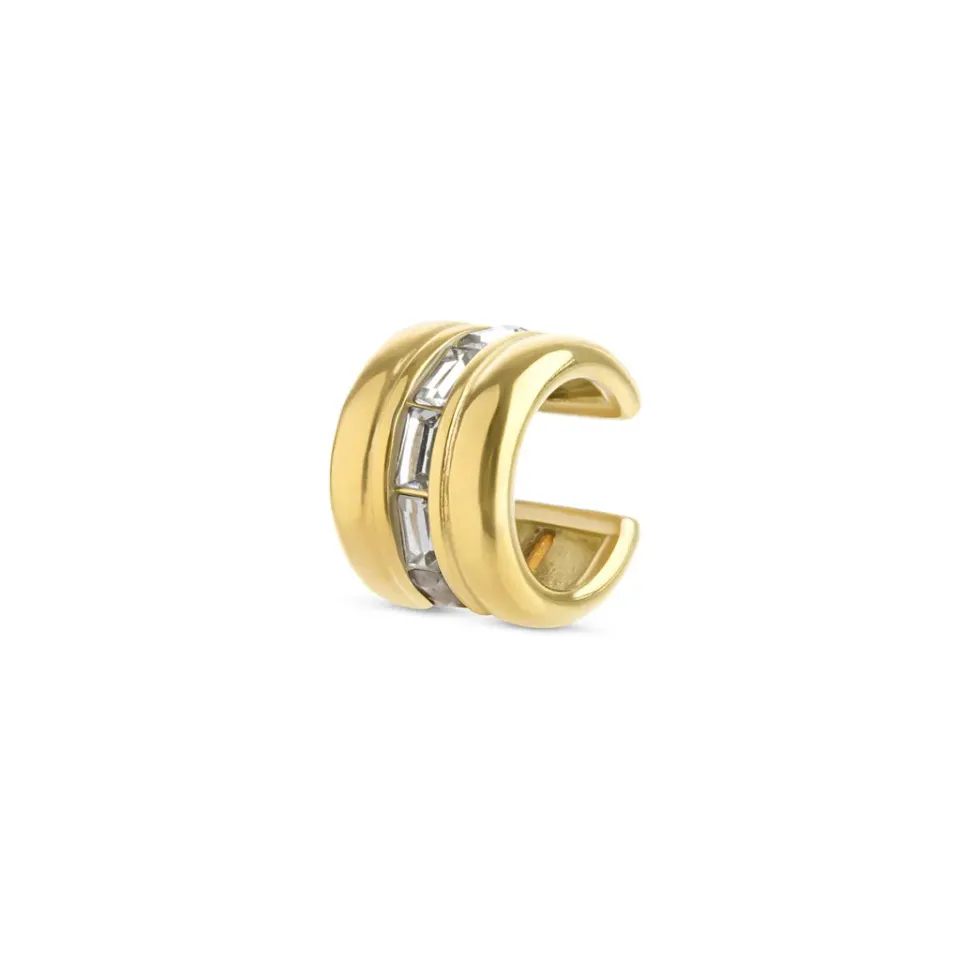 TIMI OF SWEDEN Nikita Ear Cuff rustfrit stål guld