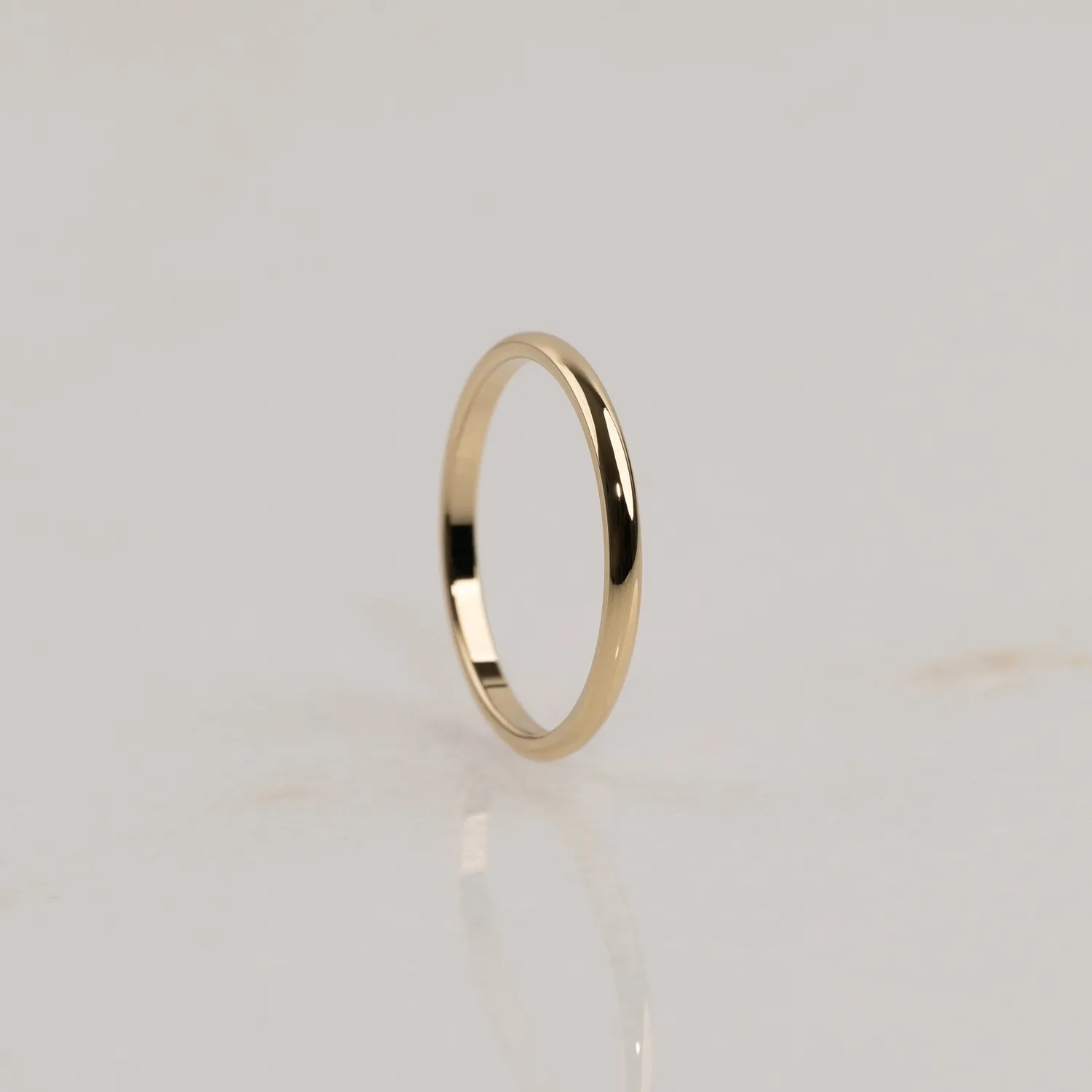 Sisi Copenhagen Classic D-Profile vielsesring guld 14kt