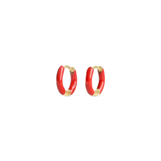 TIMI OF SWEDEN Kaja huggie hoop øreringe 6,2 mm