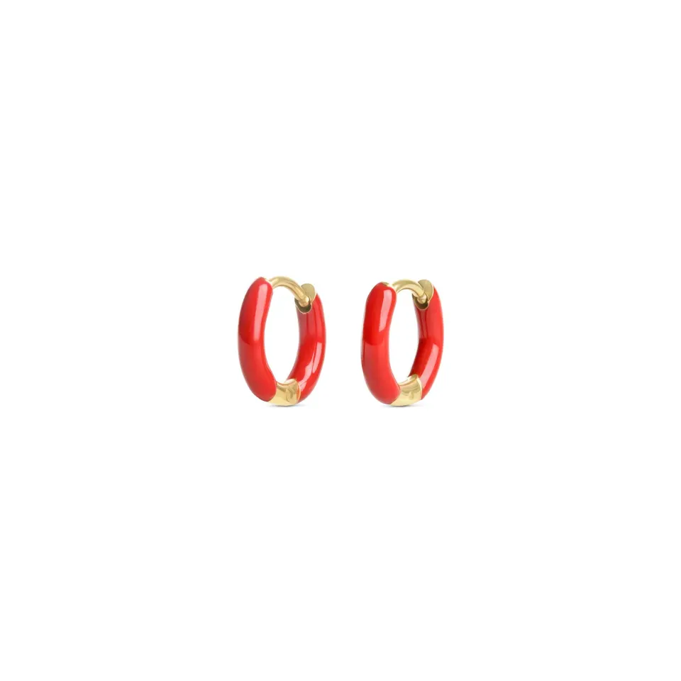 TIMI OF SWEDEN Kaja huggie hoop øreringe 6,2 mm