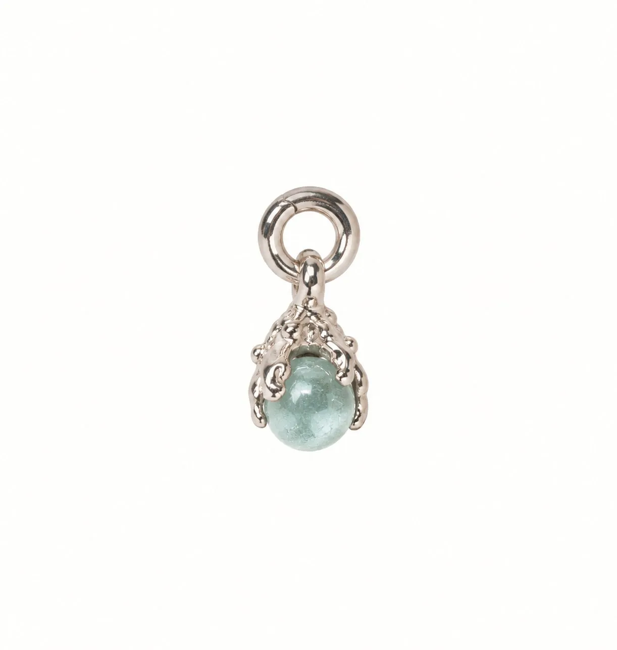 Wos Bedazzled charm sølv månedssten