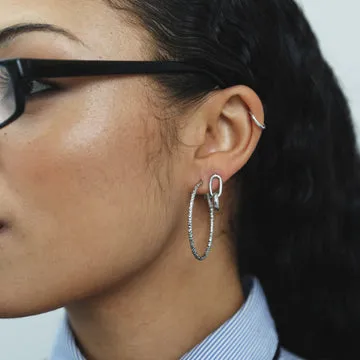 TIMI OF SWEDEN Sansa Organic hoops guld vandtæt