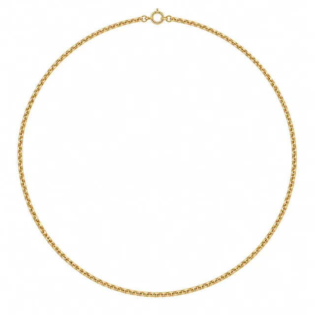 Wos River Chain halskæde guld 55 cm M