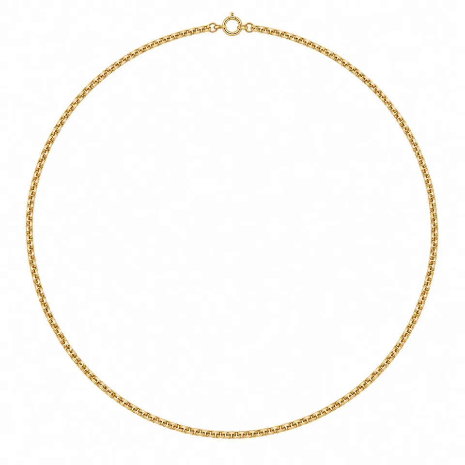 Wos River Chain halskæde guld 55 cm M