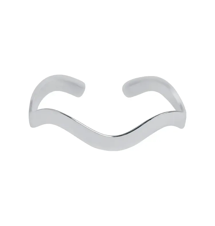 WOS UP Max armbånd sølv 925 cuff 6,8 cm