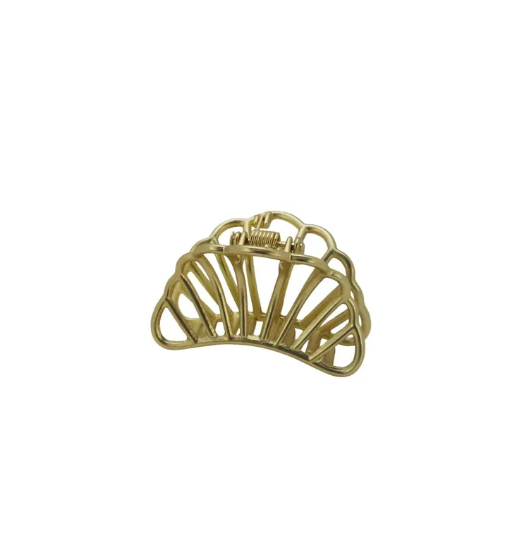 Wos Flo hårspænde mini guld 4 cm