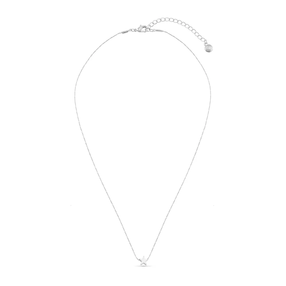 Orelia Micro Star Collar halskæde choker sølv