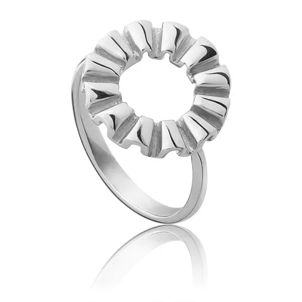 Bykjaergaard Rosetten ring sølv sterlingsølv