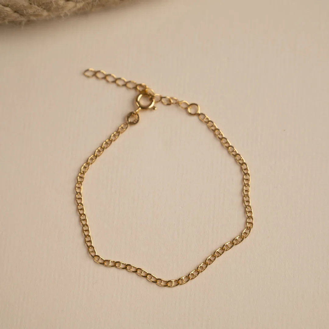 Sisi Copenhagen Auda armbånd forgyldt 2,1mm
