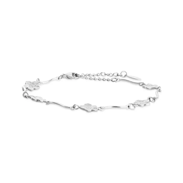 TIMI OF SWEDEN Mae blomster armbånd forgyldt stål