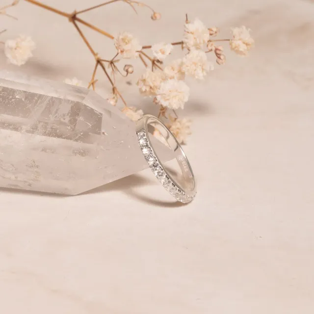 Sisi Copenhagen Alice Crystal ring sølv zirkon