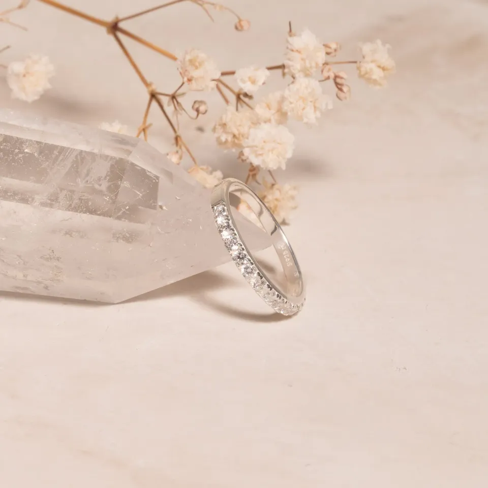 Sisi Copenhagen Alice Crystal ring sølv zirkon