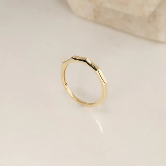 Sisi Copenhagen Diana massiv ring 9 kt guld