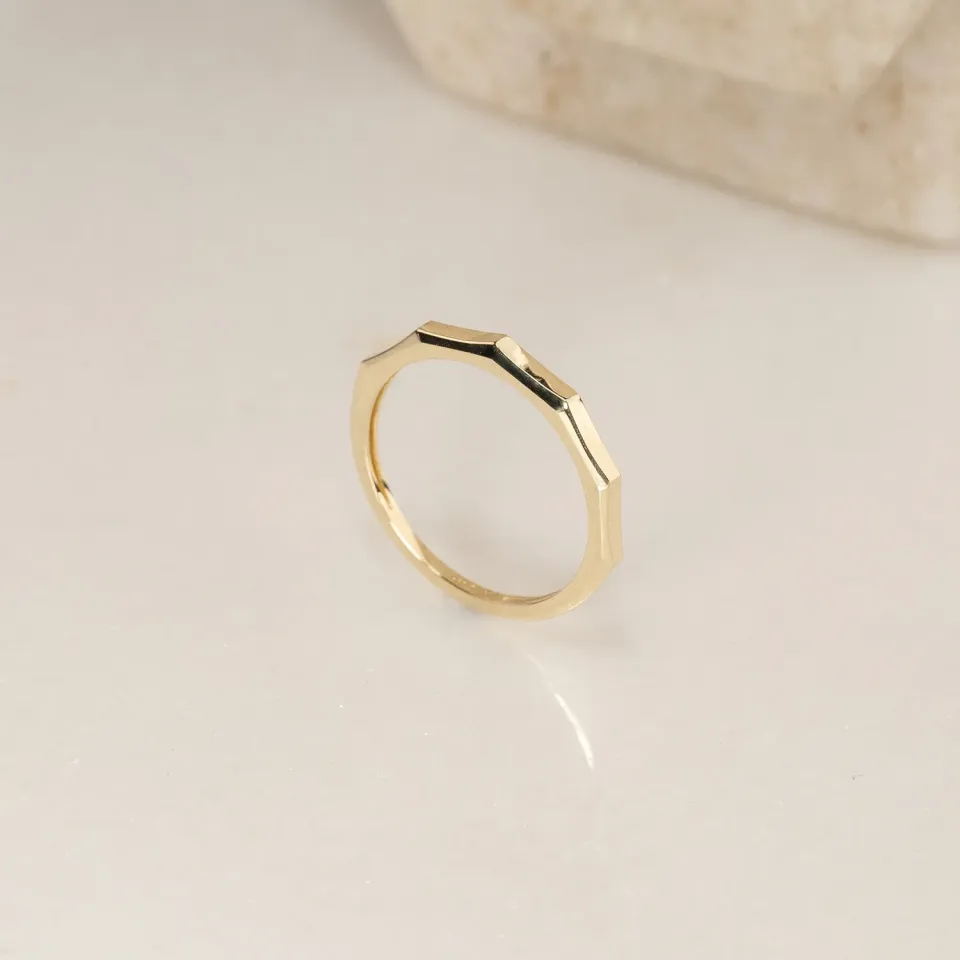 Sisi Copenhagen Diana massiv ring 9 kt guld