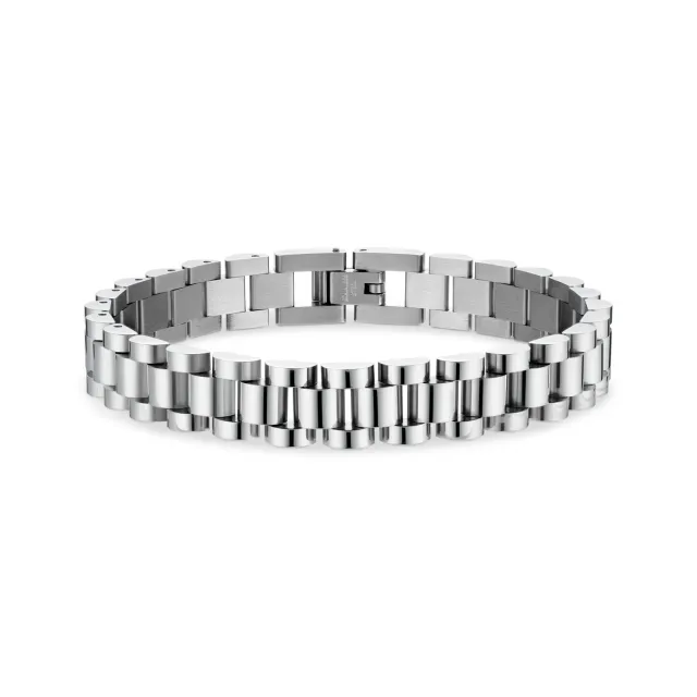 Orelia Slim Watch Chain armbånd sølv stål