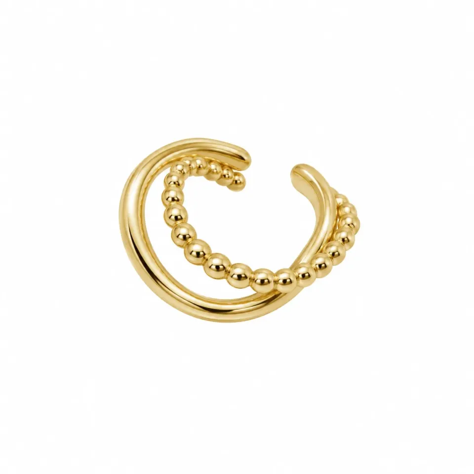Wos Cuddle earcuff guld forgyldt stål uden hul