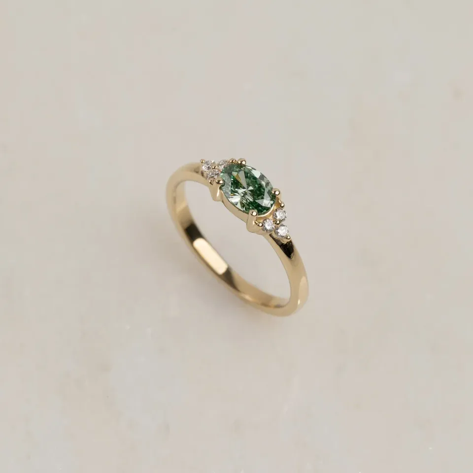 Sisi Copenhagen East to West 0.67 ct diamantring 14 kt guld