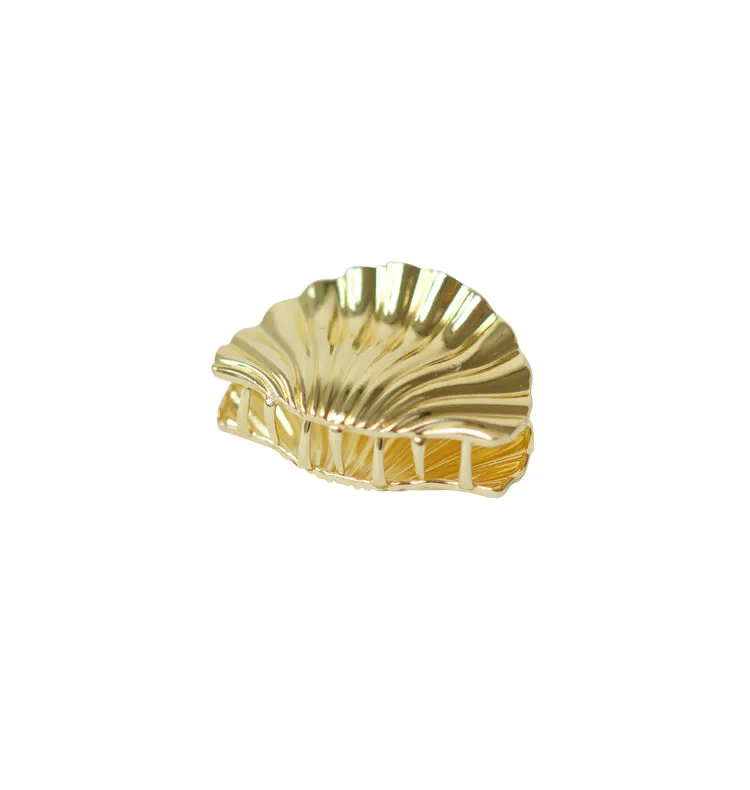 Wos WOS UP Shell hårklips mini guld