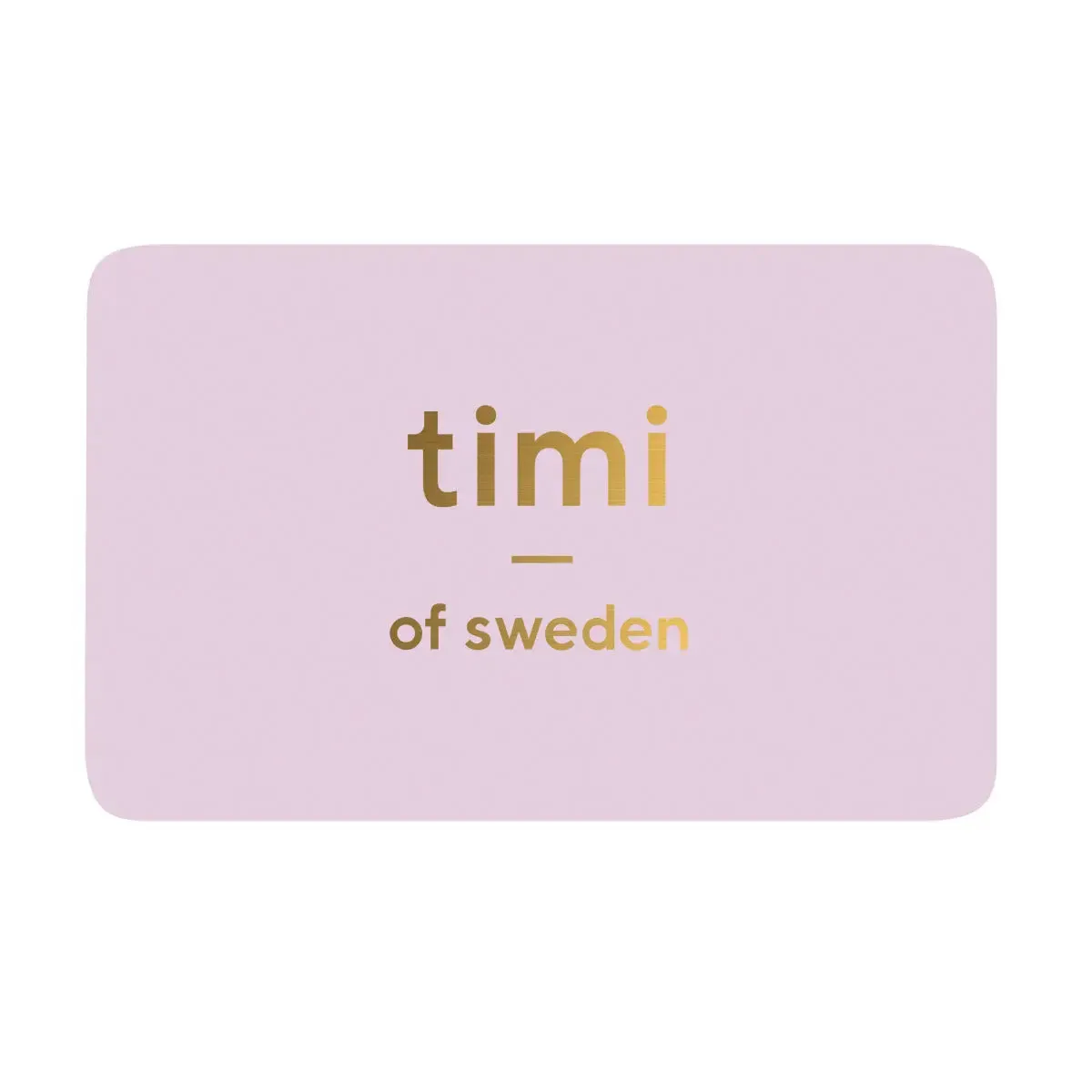 Timi of Sweden digitalt gavekort 500 kr til smykker