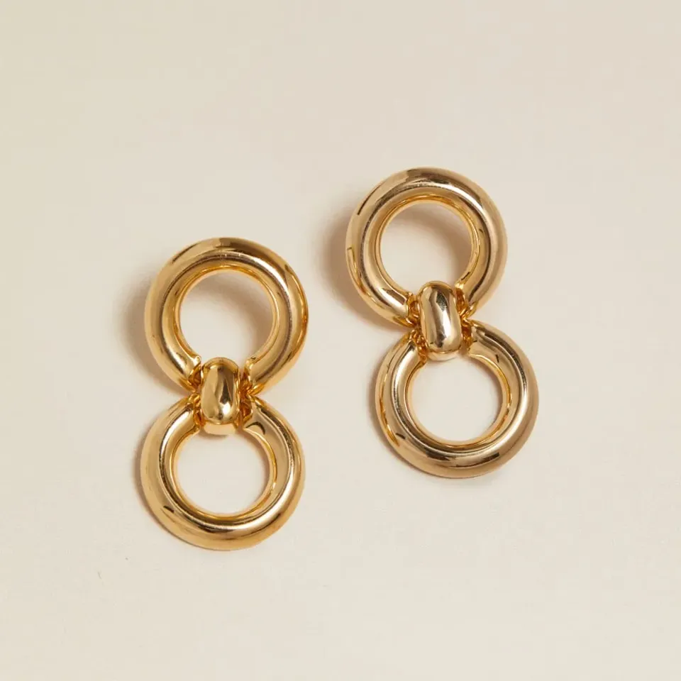 Orelia Vintage Twin Hoop øreringe dobbelt vintage