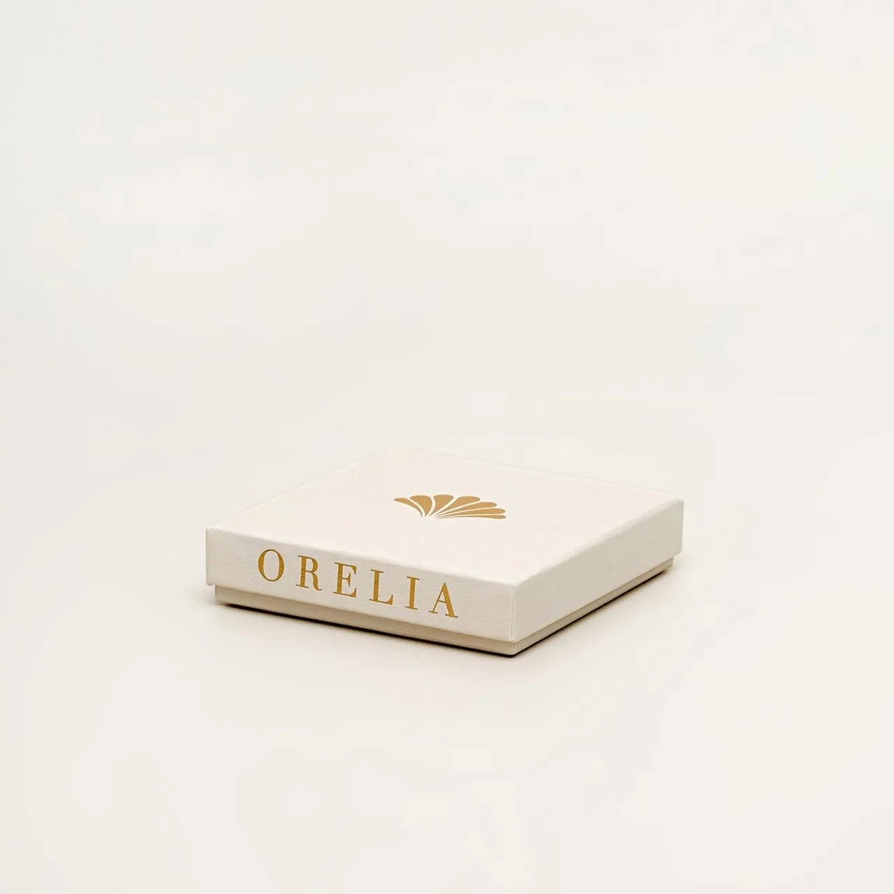 Orelia April Birthstone halskæde guld krystal
