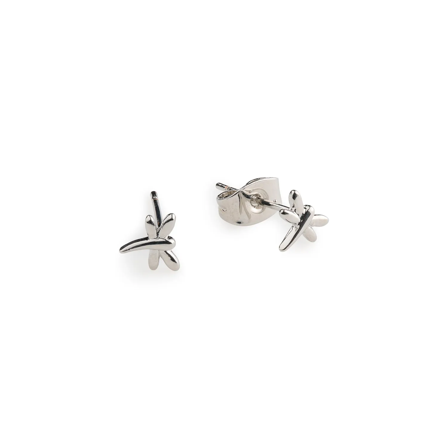 TIMI OF SWEDEN Noya dragonfly stud øreringe guld mini