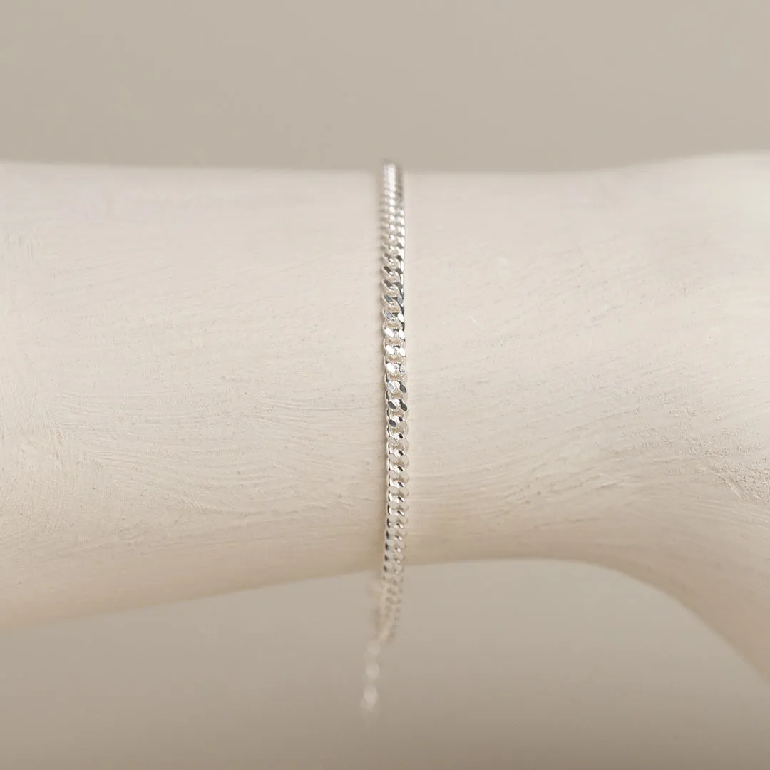 Sisi Copenhagen Sia Small panserarmbånd sølv 15,5 cm