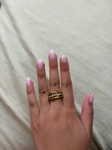 TIMI OF SWEDEN Ethel stablet ring krystal stål