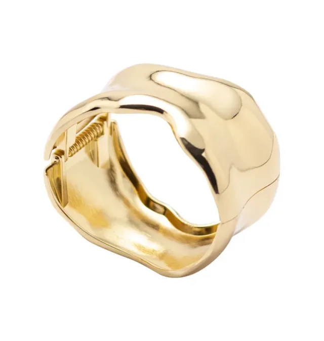 Wos Up Yenni armbånd guld bangle messing