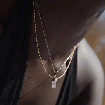 TIMI OF SWEDEN Braven halskæde guld 40 cm vandtæt