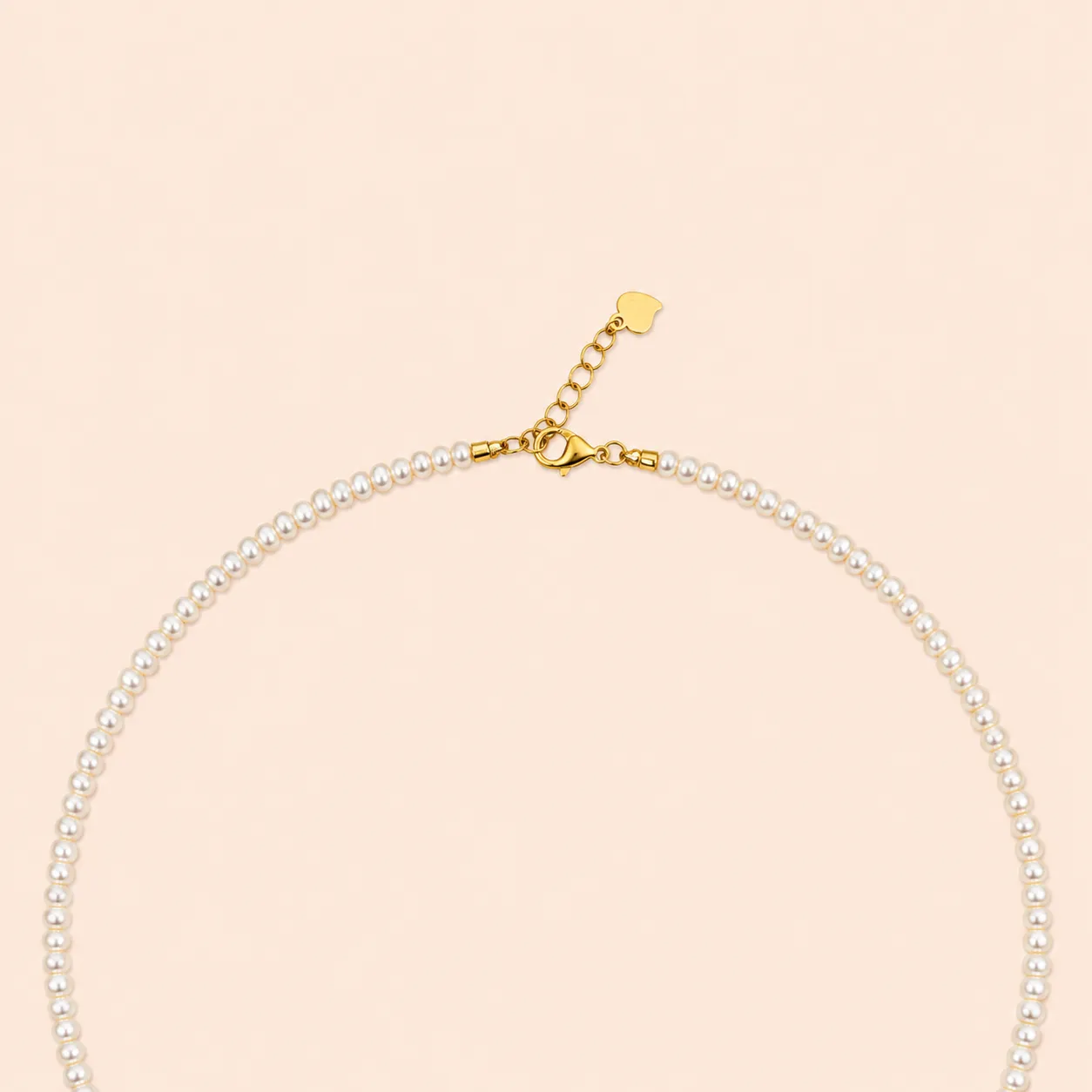 Lulo Strawberry Necklace halskæde 18K guldbelagt