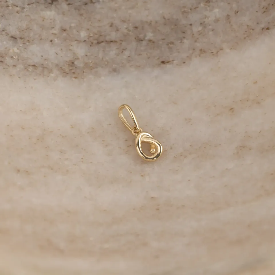 Sisi Copenhagen Lily vedhæng massivt 9 kt guld