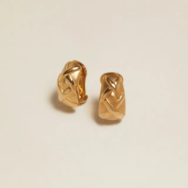 Orelia Vintage Criss-Cross clip-on øreringe vintage