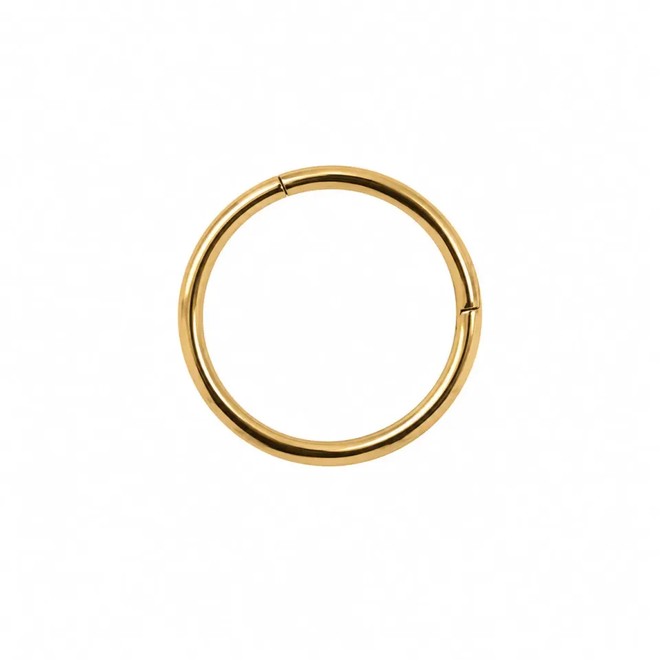 Wos Up Seamless single ørering guld 11 mm ring
