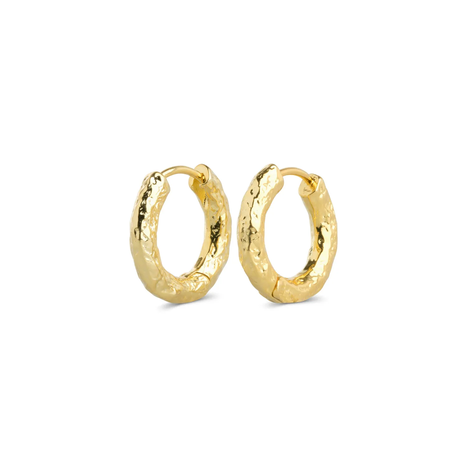 TIMI OF SWEDEN Hildur hoops øreringe sølv 11 mm