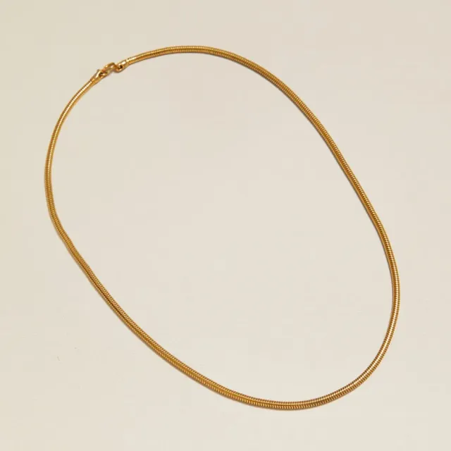 Orelia Vintage Snake Chain halskæde guld