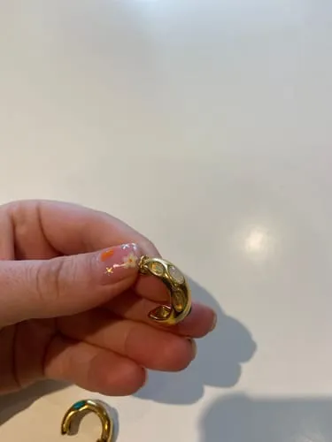 TIMI OF SWEDEN Elena øreringe hoops guld 22 mm