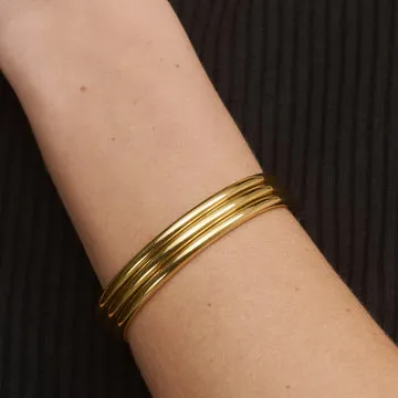 TIMI OF SWEDEN Elvira Triple Bangle armbånd vandtæt