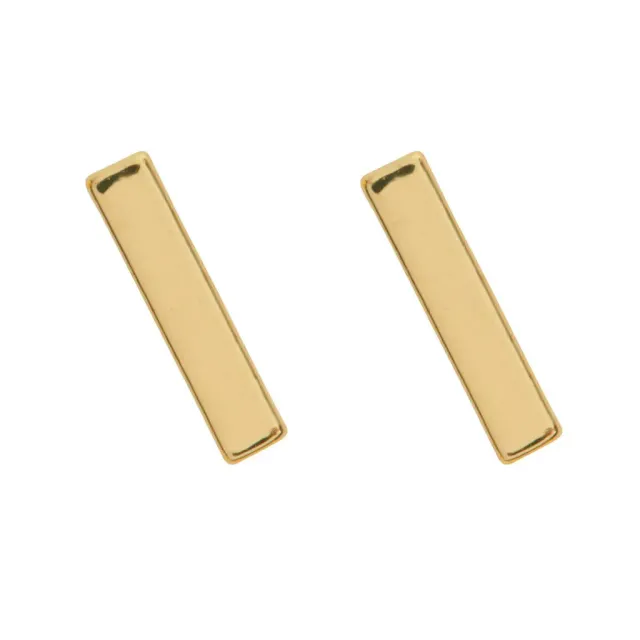 TIMI OF SWEDEN Loa Small Bar stud øreringe guld 5 mm
