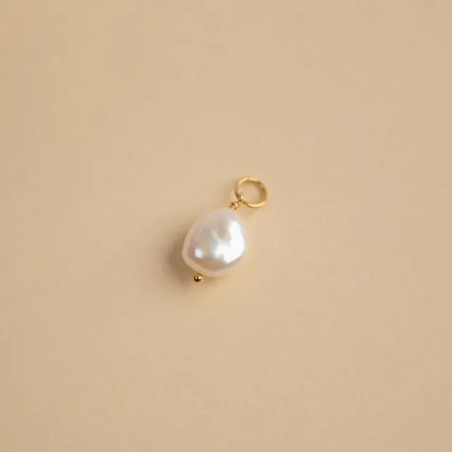 Sisi Copenhagen Noella Pearl vedhæng forgyldt barok perle
