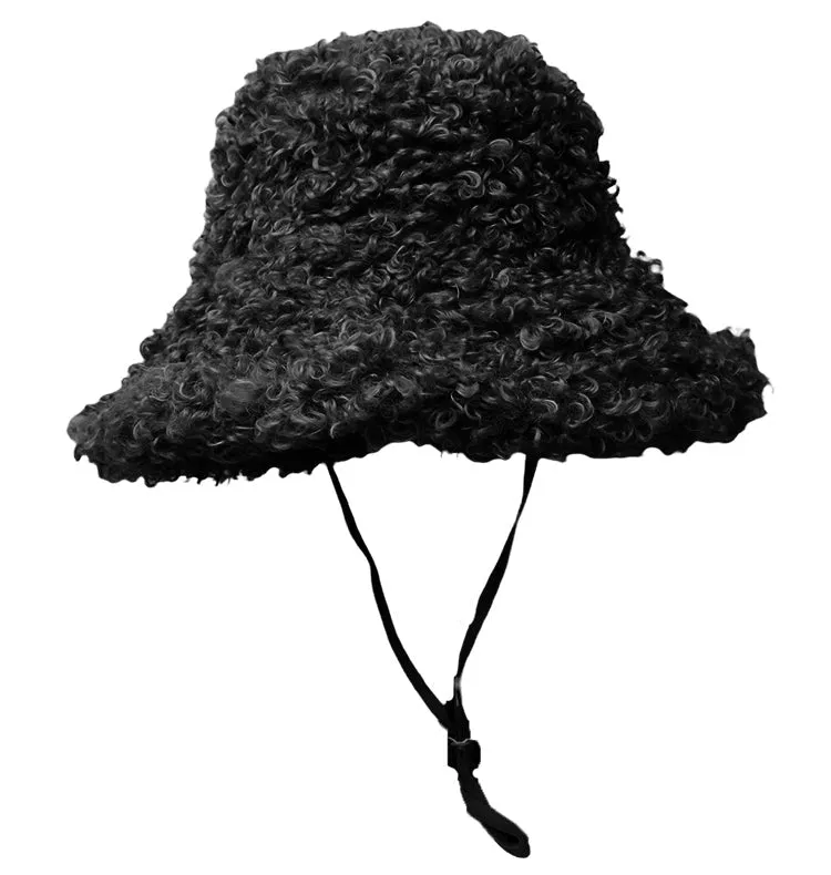 Wos Daisy hue faux fur sort 59 cm hygge