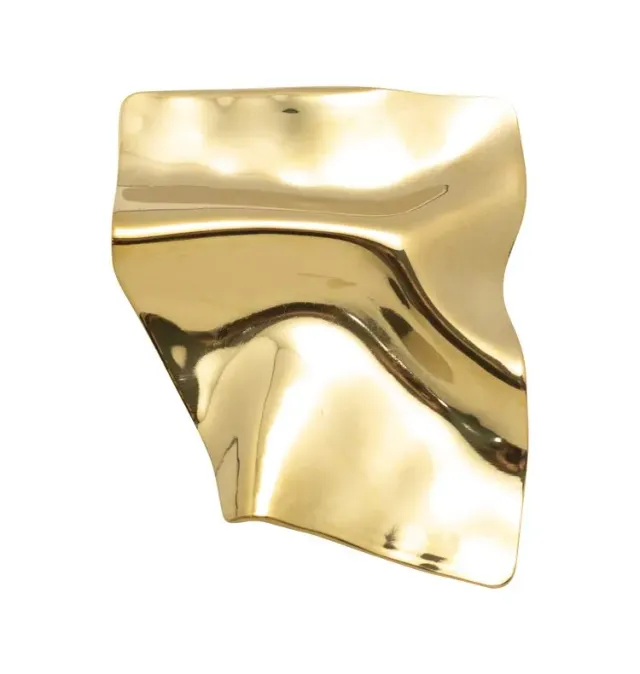 WOS UP Ebba broche 5 cm forgyldt