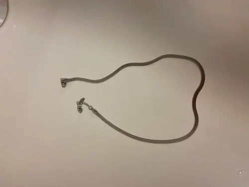 TIMI OF SWEDEN Ivy halskæde snake chain rustfrit stål 46 cm