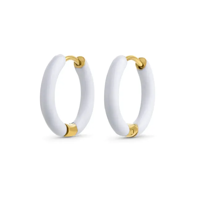 TIMI OF SWEDEN Kaja hoop øreringe 17mm stål