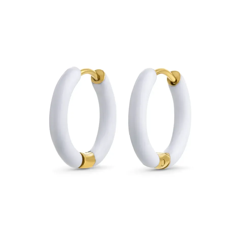 TIMI OF SWEDEN Kaja hoop øreringe 17mm stål