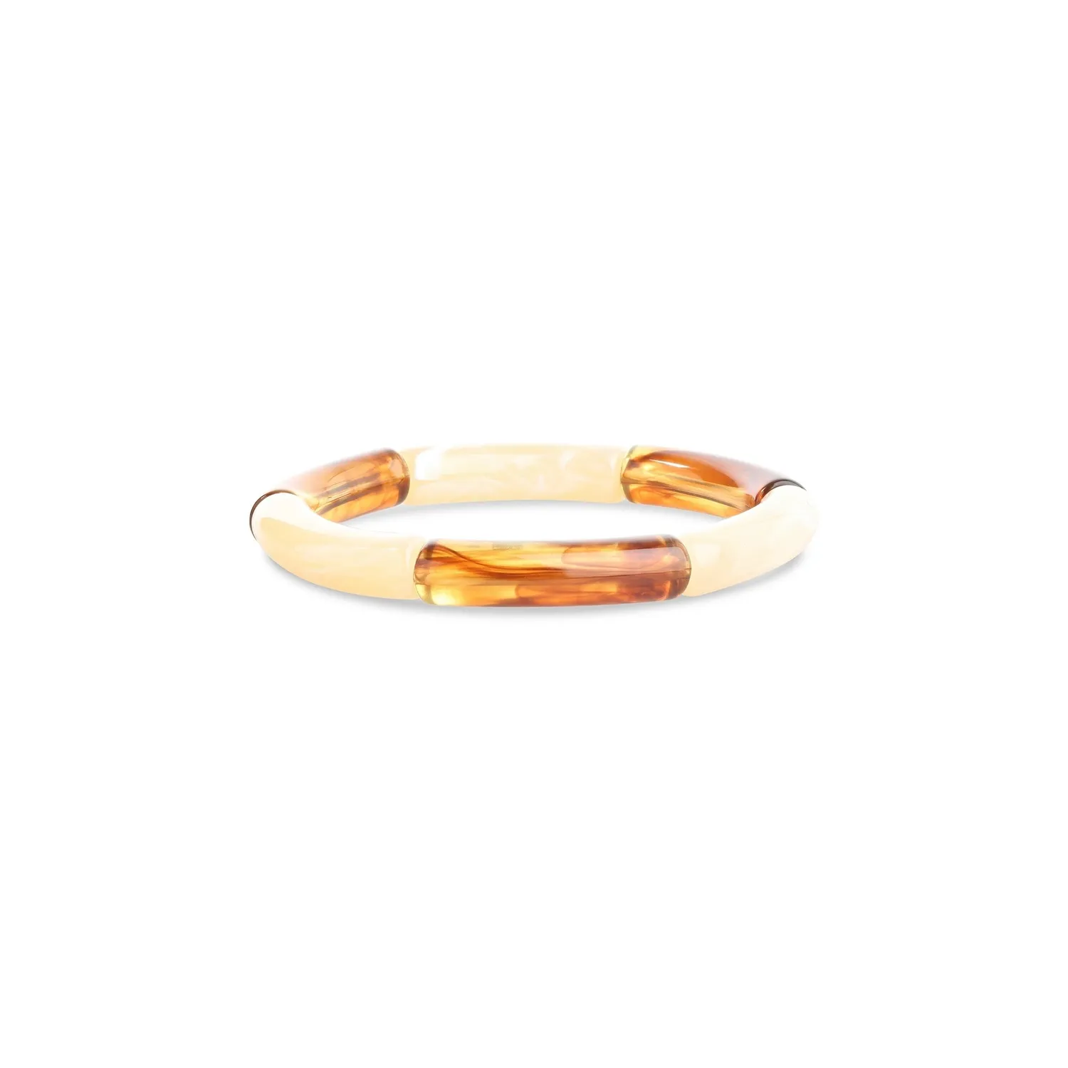 TIMI OF SWEDEN Margareta stavarmbånd blå resin